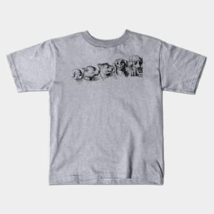 L'animal s'élève vers l'homme fond transparent Kids T-Shirt